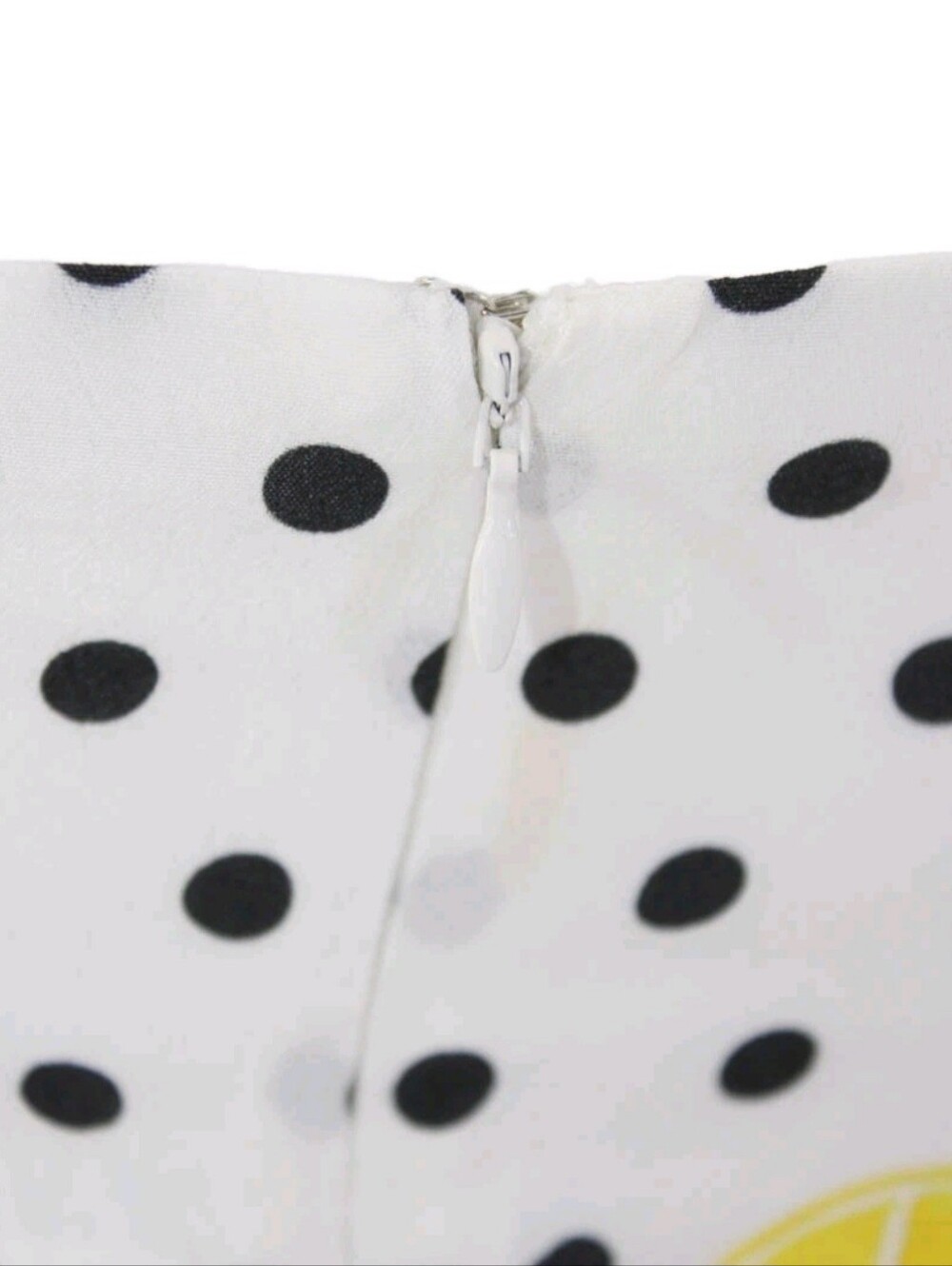 Lovers + Friends Size XXS James Romper In Lemon Polka Dot - Picture 4 of 7